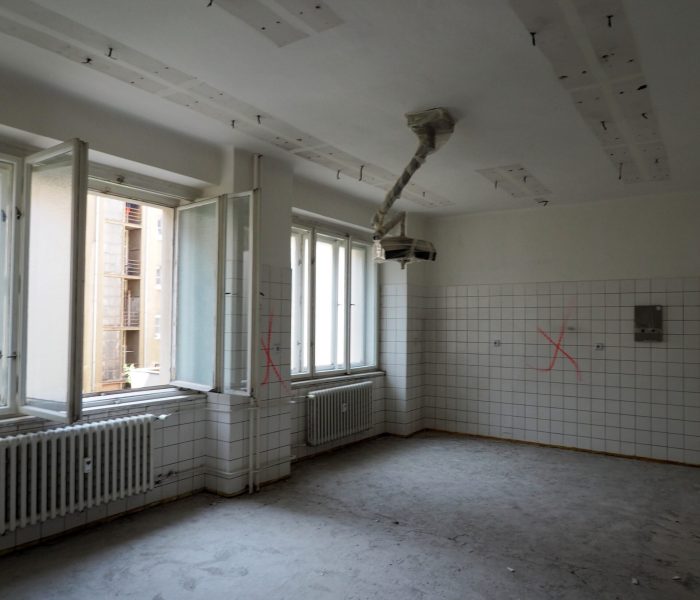 Fotografie z průběhu stavby